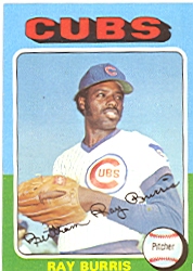 1975 Topps Baseball Cards      566     Ray Burris
